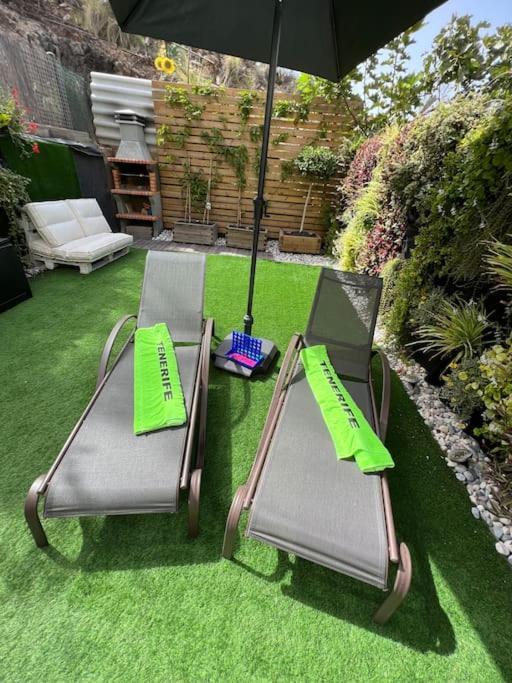 Relaxing Garden Los Cristianos Con Jacuzzi Y Barbacoa Arona  Eksteriør billede